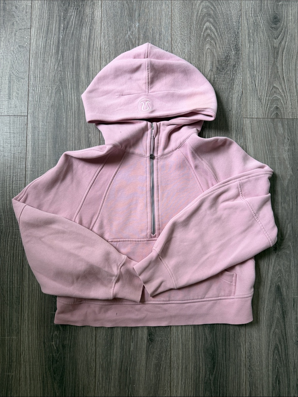 lululemon athletica Pink Half-Zip Hoodie